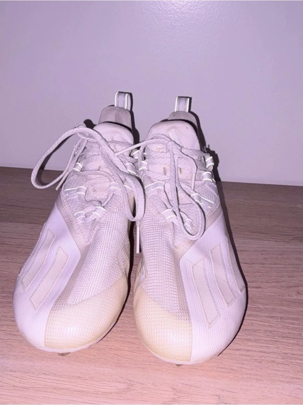 Adidas Adizero 11.0 Football Cleats Cloud White Mens size 9